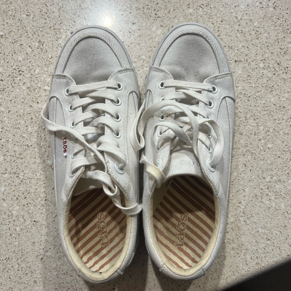 White Canvas Sneakers by Keds